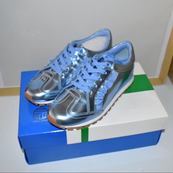 Tory Sport Ruffle Trainer Sneaker - Picture 6 of 10